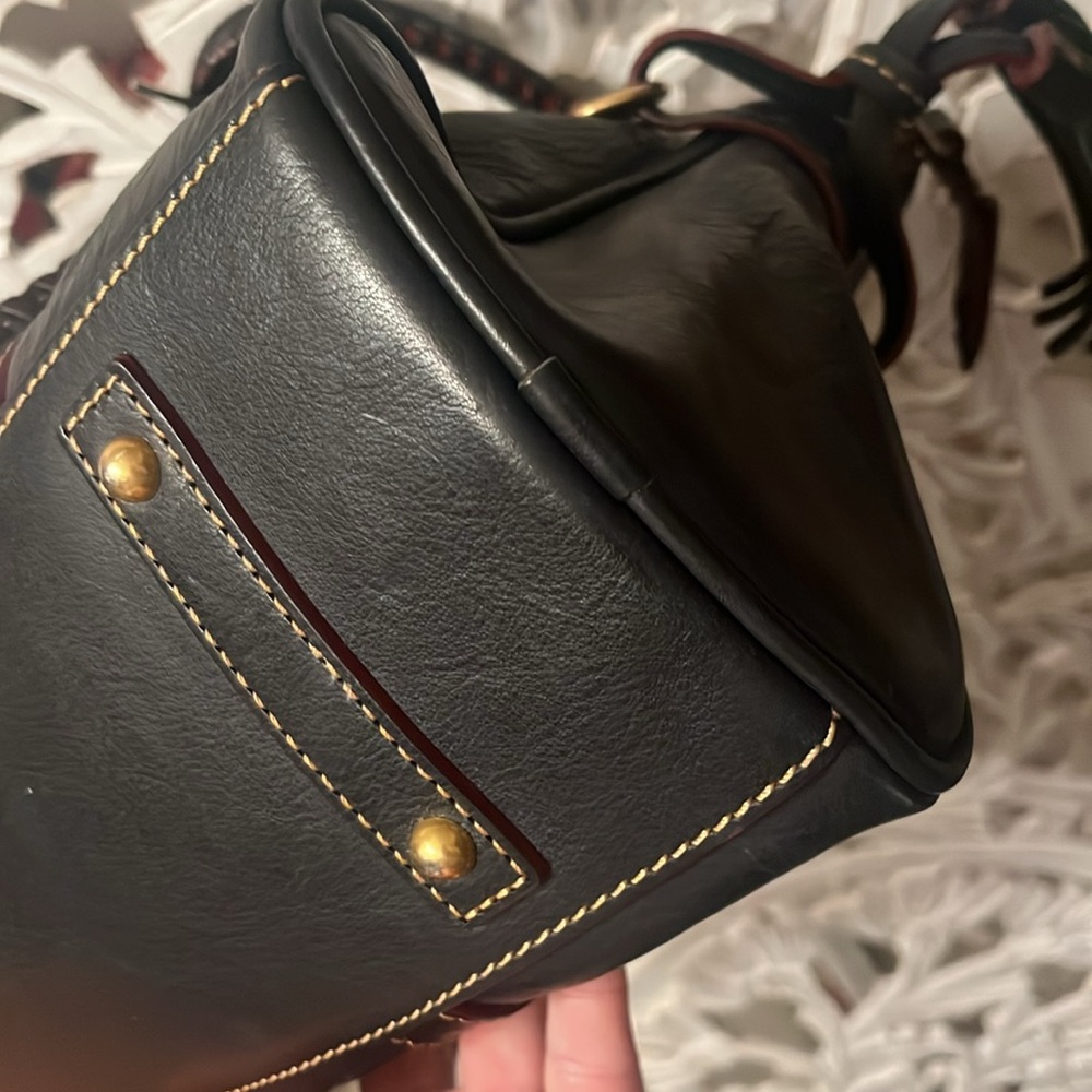 Lost in the 🔥 Dooney & Bourke Florentine Domed Buckle Satchel - Picture 5 of 11